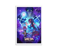 KNOTSS She_Ra - Poster decorativo su tela, con stampa artistica e decorazione moderna, 30 x 45 cm