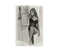KNOTSS Sophia_ Loren - Poster decorativo su tela, con stampa artistica e decorazione moderna, 50 x 75 cm