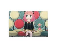 KNOTSS Spy X Family Anime Anya Poster decorativo su tela da parete e stampa artistica moderna per camera da letto, 30 x 45 cm