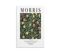 KNOTSS William Morris - Poster decorativo con melograno su tela, decorazione moderna, 40 x 60 cm