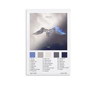 KNOTSS Zayn Malik Icarus Falls Poster decorativo su tela da parete e stampa artistica moderna per camera da letto, 30 x 45 cm