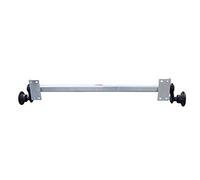 KNOTT - Asse non frenato VG7-L 750 kg, 1190 mm, 4 x 100 cuscinetti impermeabili per rimorchio barca