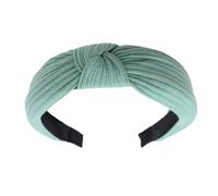 Knotted Fascia Per Le Donne Moda Tessuto A Maglia Cerchio Capelli Alto Teschio Fascia Larga Per Lavaggio Il Viso E La Cura Della Pelle Quotidiana