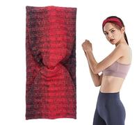 Knotted Headbands for Women, Twist Fashion Hair Bands, Non-Slip Yoga Headbands, Tie Dye Knotted Headbands, Soft Fashion Hair Accessories, Knotted Fitness Headbands, Running Headbands for Women's,