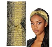 Knotted Headbands for Women, Twist Fashion Hair Bands, Non-Slip Yoga Headbands, Tie Dye Knotted Headbands, Soft Fashion Hair Accessories, Knotted Fitness Headbands, Running Headbands for Women's,