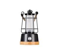Knotted Light Outdoor Camping Light Multifunctional LED Rechargeable Retro Horse Lantern Portable Atmosphere Light for Camping Hiking Outage Camping Essentials Acces (Color : Green) (Black)