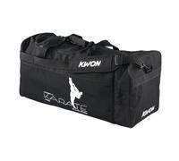 Know, Borsone sportivo da allenamento Karate, Nero, 65 x 32 cm