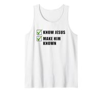 Know Jesus, Make Him Known - Christian Gospel Evangelism Canotta