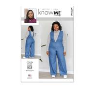 KNOW ME Cartamodello ME2096N5 per top e tuta da donna di Brittany J. Jones N5 (10-12-14-16-18)