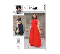KNOW ME Keechii - Cartamodello per tute da donna e da donna, ME2082AA, varie taglie