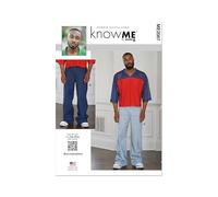 KNOW ME Norris Dánta Ford AA - Cartamodello per jeans da uomo ME2087AA (34-36-38-40-42)