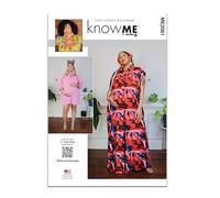 KNOW ME The Corny Rainbow K5 - Cartamodello per tutina premaman e tuta da donna, taglie dalla 40 alla 46