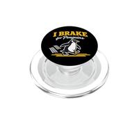 Know Your Penguins, divertente uccello, nerd, animale, fatti, grafico PopSockets PopGrip per MagSafe