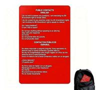 Know Your Rights Cards - Inglese e spagnolo, cittadini su come affermare il diritto, conoscere i tuoi diritti Carta di cittadinanza statunitense, diritti di cittadinanza statunitense, bilingue