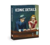 Knowledge Card Deck, Iconic Details Trivia Cards for Adults, 48 Flash Cards for Family Trivia Game, Art Quiz Deck with Michelangelo, Vermeer, Hopper