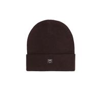 KnowledgeCotton Apparel - Double Layer Fine M. Wool Beanie - Berretto One Size marrone