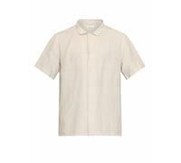 KnowledgeCotton Apparel - Box S/S Linen Shirt - Camicia L beige