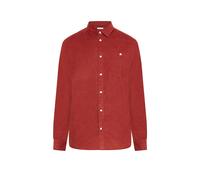 KNOWLEDGE COTTON APPAREL Camicia in velluto a coste Regular Fit rosso scuro | M