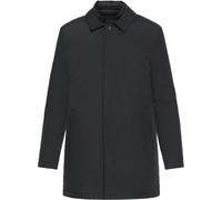 Knowledge Cotton Apparel - Parka impermeabile con gilet staccabile - Climate Shell Carcoat Jacket Black Jet per Uomo in Softshell - Taglia L - Nero