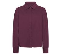 Knowledge Cotton Corduroy W - camicia a maniche lunghe - donna M Bordeaux woman Cotone Organico/Biologico