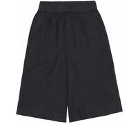 Knowledge Cotton Eve W - pantaloni corti - donna XS Black woman Global Organic Texile Standard,Vegan,Cotone Organico/Biologico