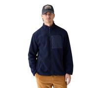 Knowledge Cotton Loose Fit Zip Fleece M - giacca in pile - uomo Blue L