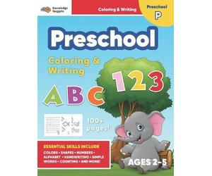 Knowledge Nuggets The Hungry Unico Jumbo ABC's & 123 Preschool Colo (Tascabile)