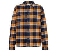 KnowledgeCotton Apparel - Big Checked Heavy Flannel - Camicia M marrone