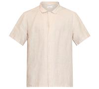 KnowledgeCotton Apparel - Box S/S Linen Shirt - Camicia XL beige