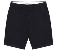KnowledgeCotton Apparel - Chuck Regular Linen Shorts - Pantaloncini 28 nero