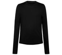 KnowledgeCotton Apparel - Cleaver Wool 175 Single L/S - Maglia merino L nero