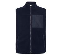 KnowledgeCotton Apparel - ED Adv. Loose Fit Zip Fleece Vest - Gilet in pile XL blu