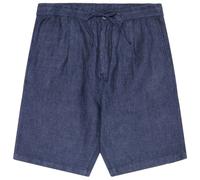 KnowledgeCotton Apparel - Fig Loose Linen Shorts - Pantaloncini XS blu