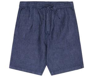 KnowledgeCotton Apparel - Fig Loose Linen Shorts - Pantaloncini XS blu