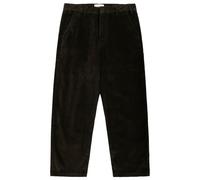 KnowledgeCotton Apparel - Flint Wide 14 Wales Corduroy Chino - Pantaloni tempo libero 28 - Length: 34'' nero