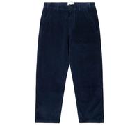 KnowledgeCotton Apparel - Flint Wide 14 Wales Corduroy Chino - Pantaloni tempo libero 30 - Length: 32'' blu