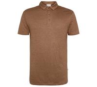 KnowledgeCotton Apparel - Linen Polo - Maglia polo XL marrone