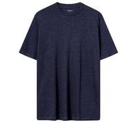 KnowledgeCotton Apparel - Linen T-Shirt - T-shirt XL blu