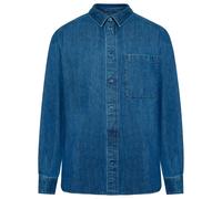 KnowledgeCotton Apparel - Loose Denim Shirt - Camicia S blu