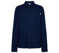 KnowledgeCotton Apparel - Loose Fit Dobby Overshirt - Camicia XXL blu