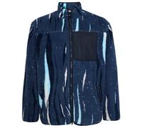 KnowledgeCotton Apparel - Loose Fit Northern Lights Fleece - Giacca in pile S blu