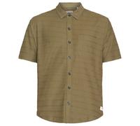 KnowledgeCotton Apparel Camicia oliva, Taglia S