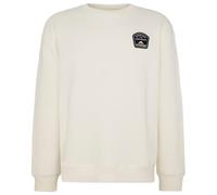 KnowledgeCotton Apparel - Loose Sweater With Badge At Chest - Maglione XL egret