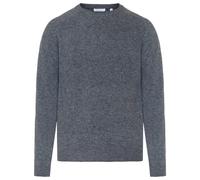 KnowledgeCotton Apparel - O-Neck Wool Knit - Pullover di lana XXL blu/grigio