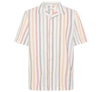 KnowledgeCotton Apparel - Organic Cotton Striped Shirt - Camicia XL bianco