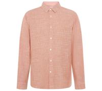KnowledgeCotton Apparel - Organic Cotton Striped Shirt - Camicia XL fuchsia
