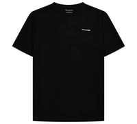 KnowledgeCotton Apparel - Regenerative Organic Cotton Back Print T-Shirt II - T-shirt M nero