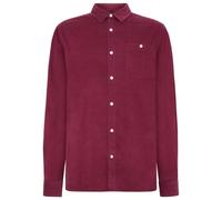 KnowledgeCotton Apparel - Regular 26-Wales Corduroy Shirt - Camicia XXL rosso