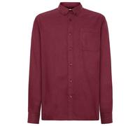 KnowledgeCotton Apparel - Regular Fit Melangé Flannel Shirt - Camicia 3XL rosso