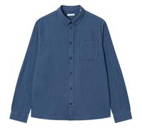 KnowledgeCotton Apparel - Regular Fit Melangé Flannel Shirt - Camicia S blu